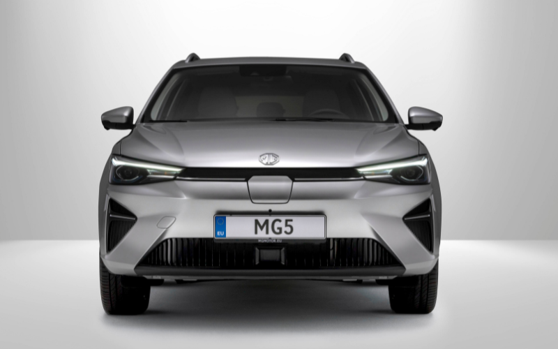 New MG5 EV Front