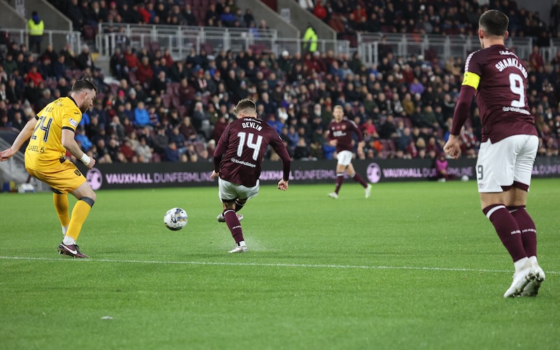 Hearts End Winless Run to Maintain Top Four Push