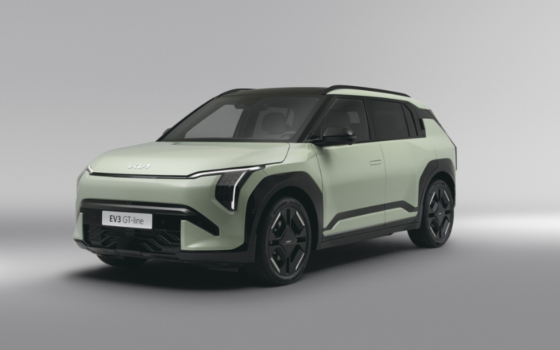 Kia Reveals New EV3 All-Electric SUV With Over 370-Mile Range 
