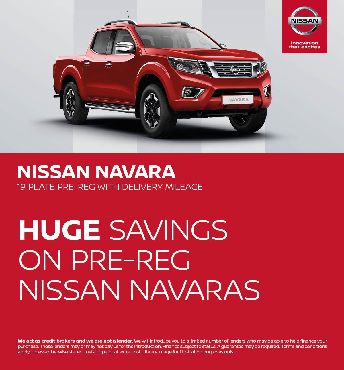 Nissan Navara Landing Page