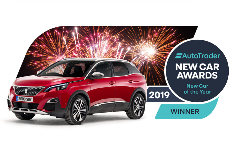 The Peugeot 3008 Wins The 'New Car Of The Year' Award