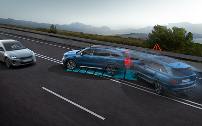 The All-New Kia Sorento Comes Equipped With Multi-Collision Braking System