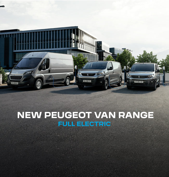 Peugeot Electric Van range 050821