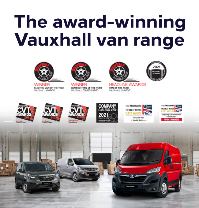 Vauxhall Award Winning Vans 151021